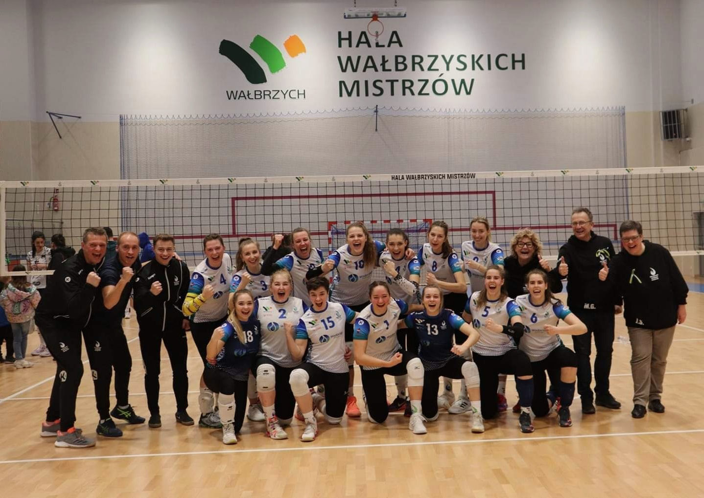 Drużyna siatkarska kobiet w Wałbrzychu